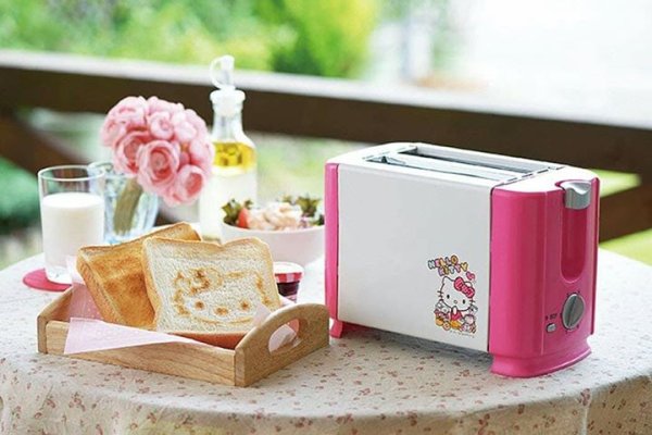 Photo1: Hello Kitty Pop Up Toaster (1)