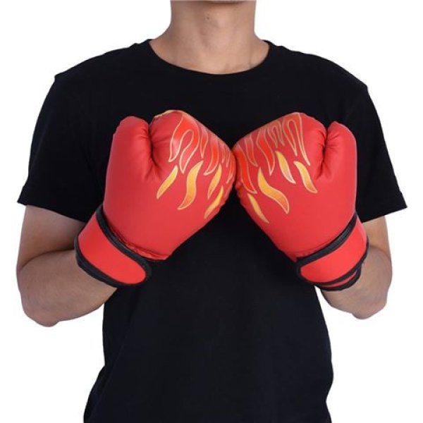 Photo1: Boxing Gloves Red (1)
