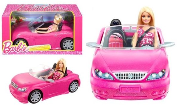 Photo1: Barbie Car whit Doll (1)