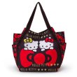 Photo1: Hello Kitty Print Tote Bag (1)