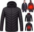 Photo1: Heated Winter Jacket- Longsleeves (1)