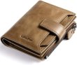 Photo1: DIDE Men's Wallet Genuine Leather (Short) (1)