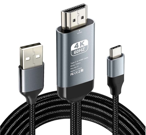 Photo1: Type C Hdmi Cable (1)