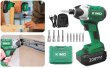 Photo1: Kimo High Power Electric Impact Drill/Screwdriver Tool Box/Case, Chargeable (1)