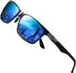 Photo4: DUCO 8206 Sunglasses - Premium Carbon Fiber Aluminum Alloy Frame Square (4)