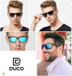 Photo2: DUCO 8206 Sunglasses - Premium Carbon Fiber Aluminum Alloy Frame Square (2)