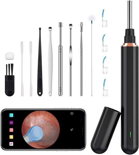 Photo1: Earscope Ear Cleaning With Smart Camera Wifi Connection with IOS and Android (1)