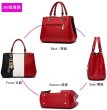 Photo8: ZNYF 2 Way Womans Hand Bag PU Leather (8)