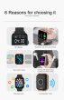 Photo5: Y20 Pro Smart Watch Call Make And Answer Wireless Headset Connection Music Play Smart Watch (5)