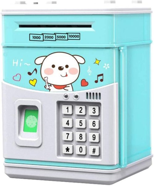 Photo1: OMNISAFE Mini ATM Piggy Bank (1)